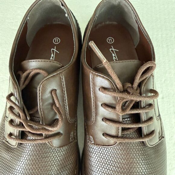 Size 11 - Toecap Shoes Brown TC-SS1011 Combat Gent. - Picture 9 of 9